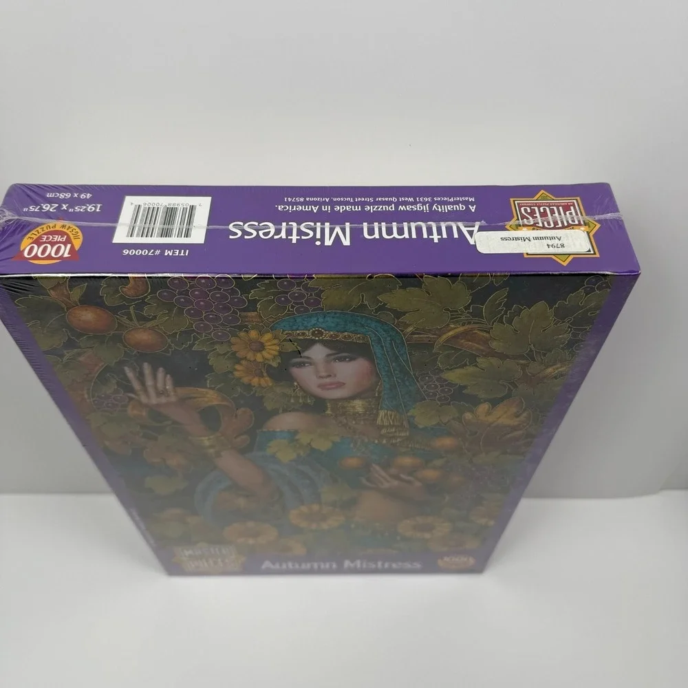 Karl Bang Puzzle Autumn Mistress 1000 Piece Master Pieces Jigsaw Made USA 70006